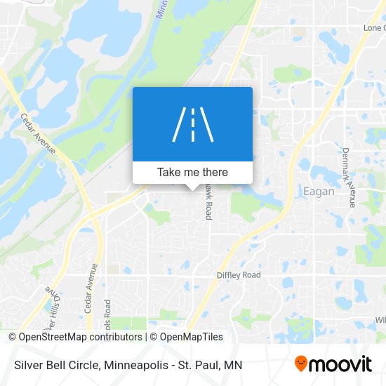 Mapa de Silver Bell Circle