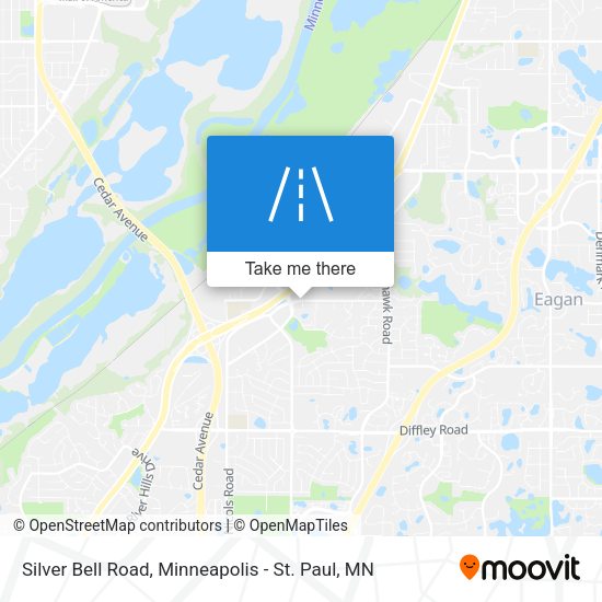 Silver Bell Road map
