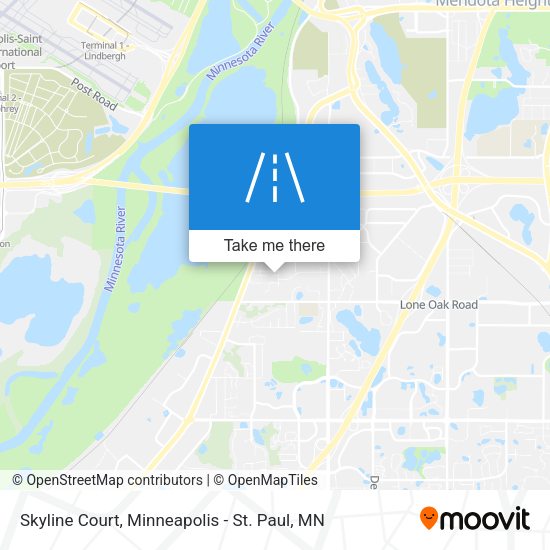 Mapa de Skyline Court