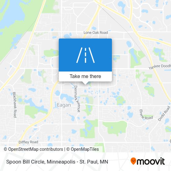 Spoon Bill Circle map