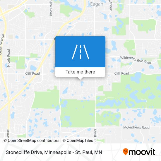 Mapa de Stonecliffe Drive