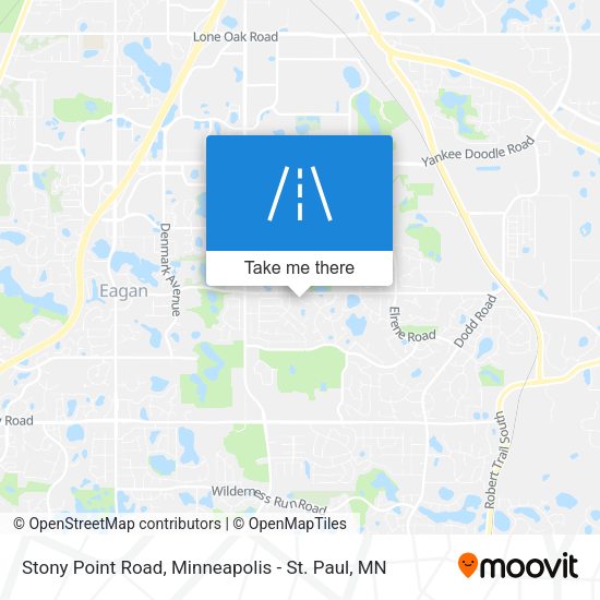 Mapa de Stony Point Road