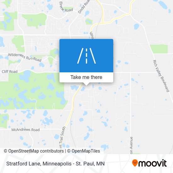 Stratford Lane map