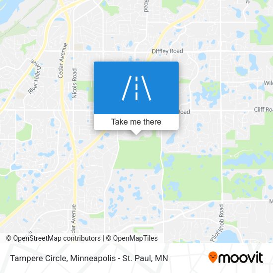 Tampere Circle map