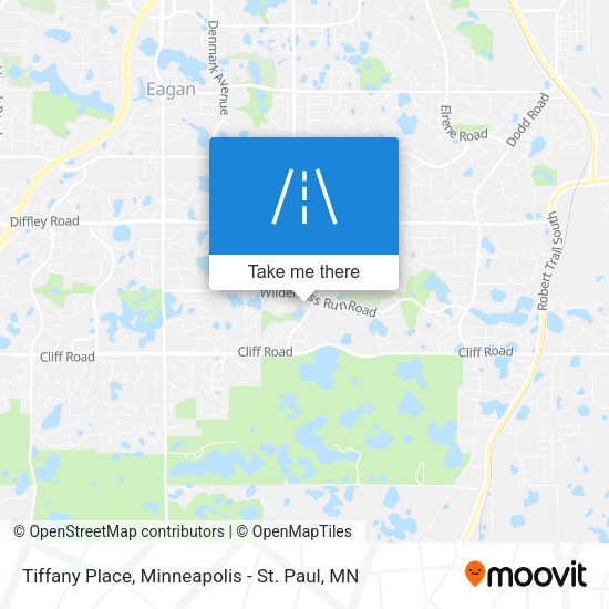 Tiffany Place map