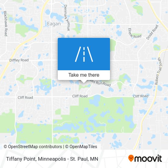 Tiffany Point map