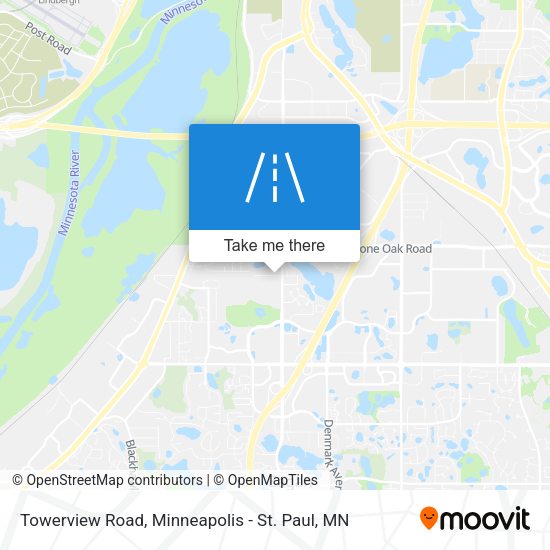 Towerview Road map