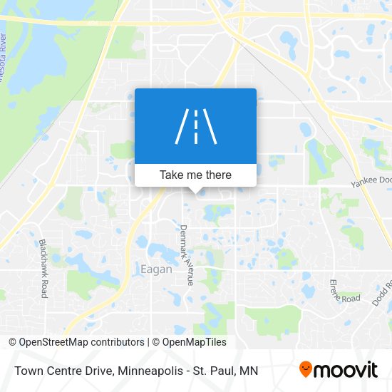 Mapa de Town Centre Drive