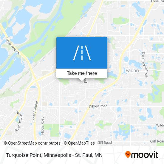 Turquoise Point map