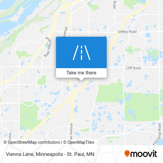 Vienna Lane map