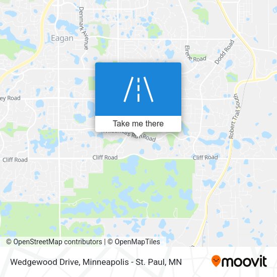 Wedgewood Drive map