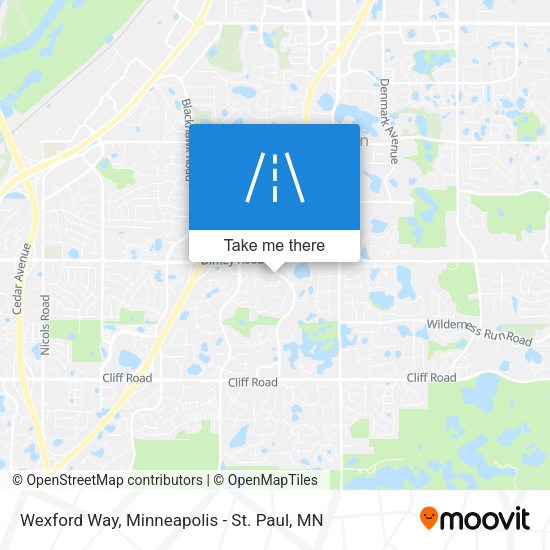 Wexford Way map