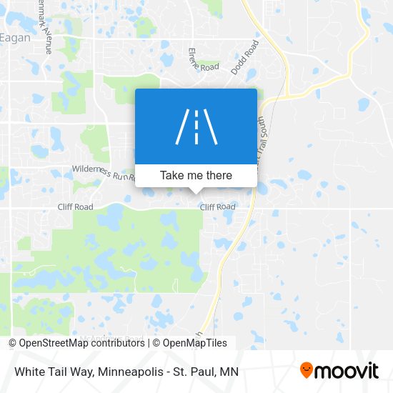 Mapa de White Tail Way