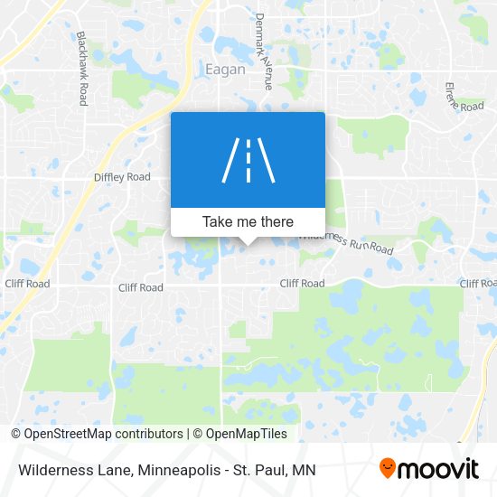 Mapa de Wilderness Lane