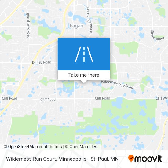 Wilderness Run Court map