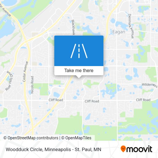 Mapa de Woodduck Circle