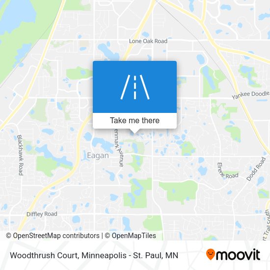 Woodthrush Court map