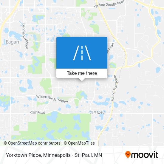Yorktown Place map