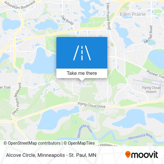 Alcove Circle map