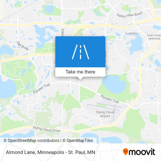 Almond Lane map