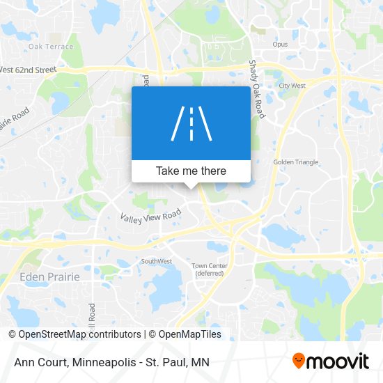 Ann Court map