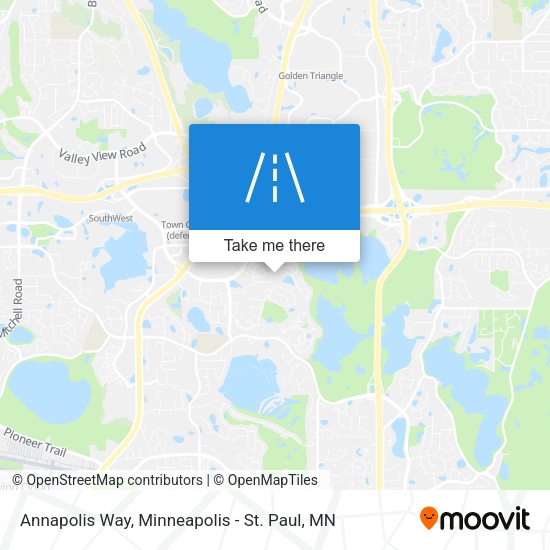 Annapolis Way map