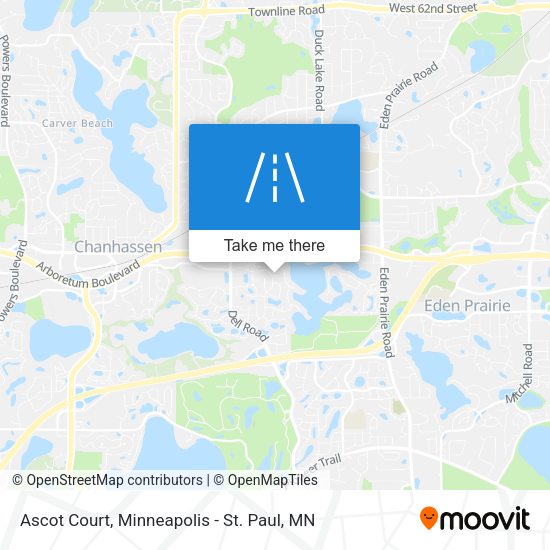 Ascot Court map