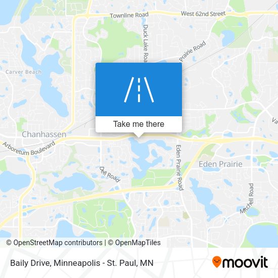 Baily Drive map