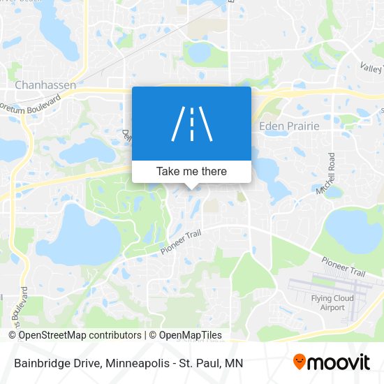 Bainbridge Drive map