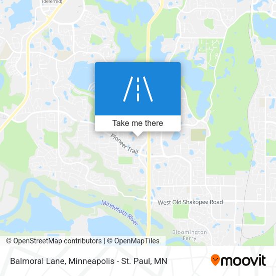 Mapa de Balmoral Lane