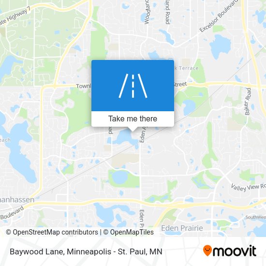 Mapa de Baywood Lane