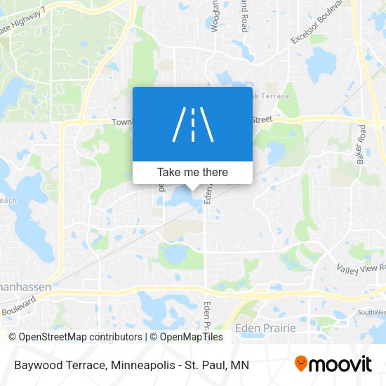 Mapa de Baywood Terrace