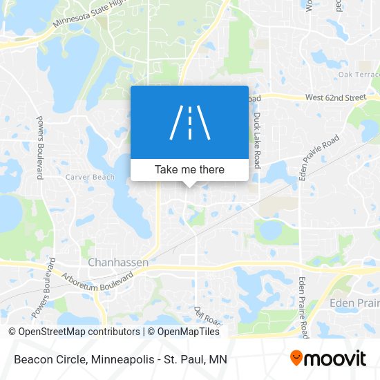 Mapa de Beacon Circle