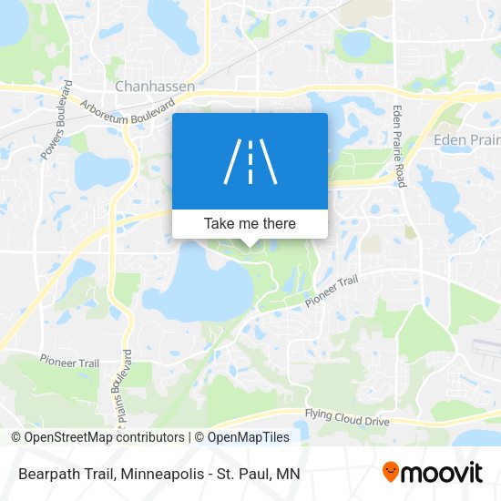 Bearpath Trail map