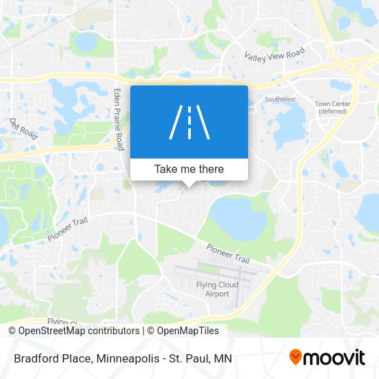Bradford Place map