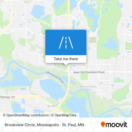Mapa de Brookview Circle