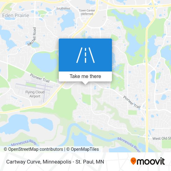 Cartway Curve map