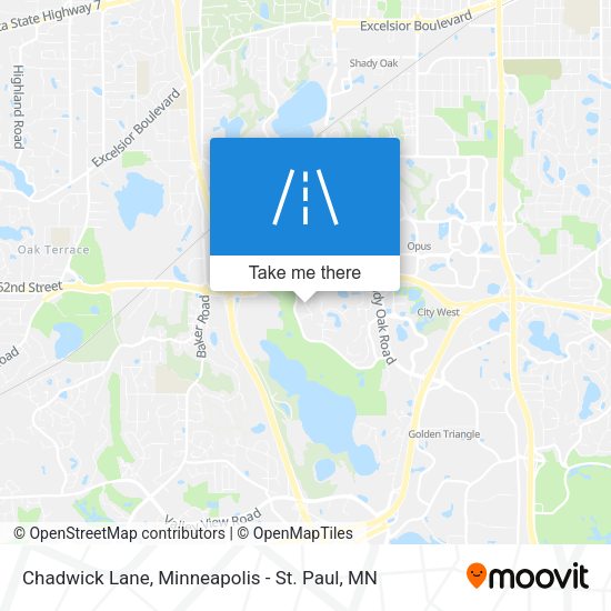 Chadwick Lane map