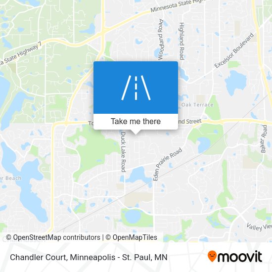 Chandler Court map