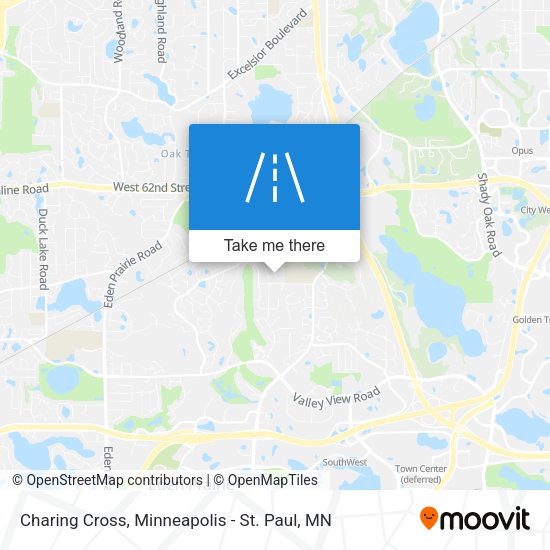 Mapa de Charing Cross