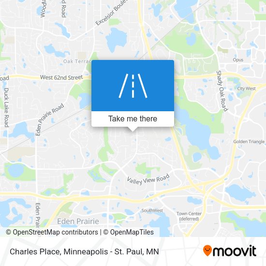 Charles Place map