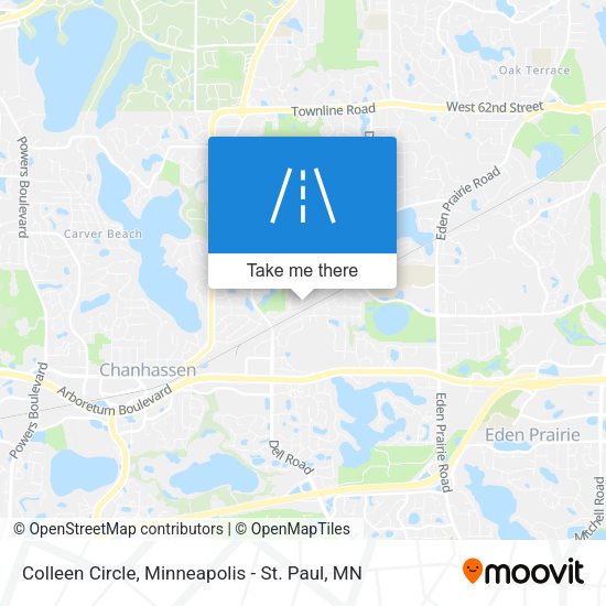 Colleen Circle map