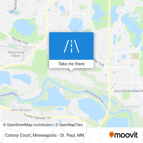 Colony Court map