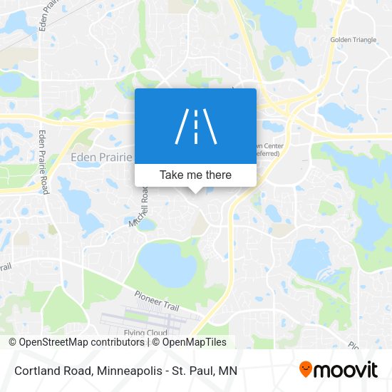 Mapa de Cortland Road