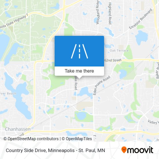 Mapa de Country Side Drive