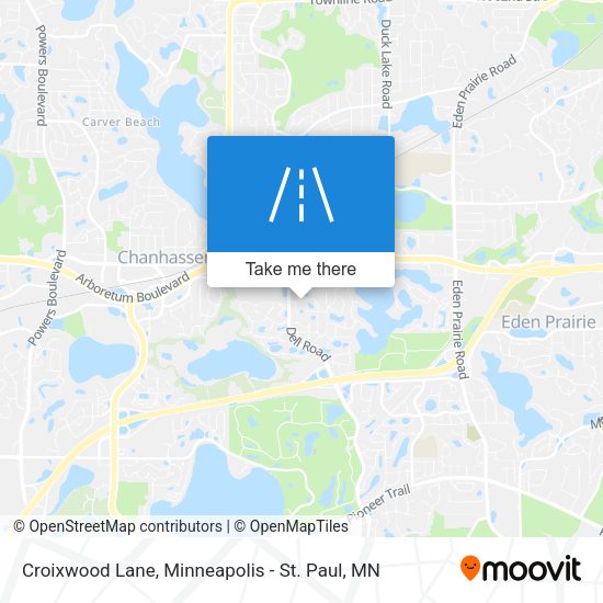 Croixwood Lane map