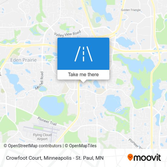 Crowfoot Court map