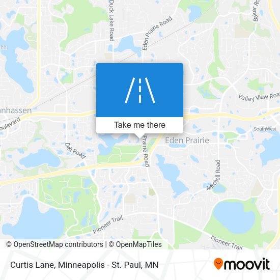 Mapa de Curtis Lane