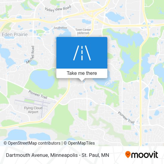 Dartmouth Avenue map