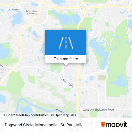 Dogwood Circle map